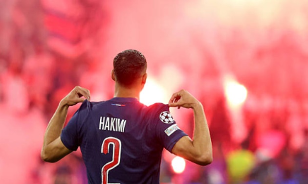 Hakimi ghi bàn, PSG dẫn trước Inter Milan ở chung kết Champions League